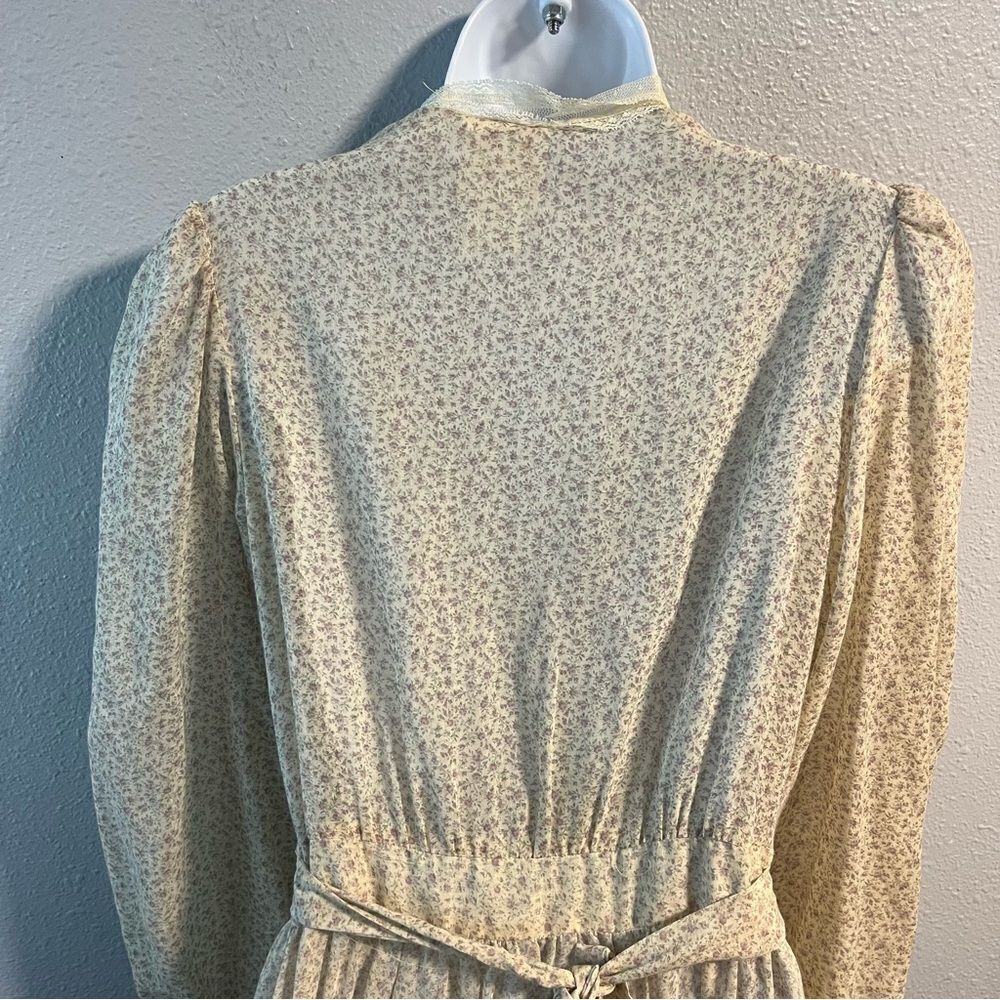 Gunne Sax Prairie Long Sleeve Midi Dress - Picture 14 of 16